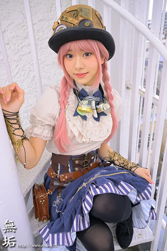 MUKC-101 Steampunk Cosplayer Akana Ito 5 Fully Clothed Off-Paco Sex with a Horny Cosplay Girl Who Wants Pleasu — Akana Ito, 赤名いと, screenshot 1