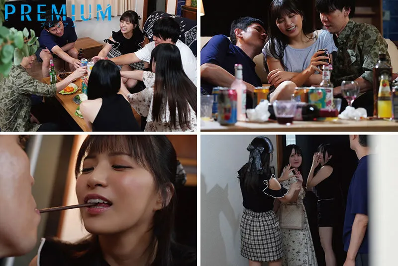 NTRH-014 A story of a cuckolded coworker and his busty wife who met for the first time in five years to celebr — Akari Neo, screenshot 1