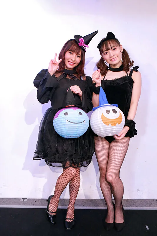 PARATHD-3483 Halloween party with a female announcer! A female announcer in cosplay feels so good she cums lik — Rika Aimi, 花音うらら, 逢見リカ, スクリーンショット 4