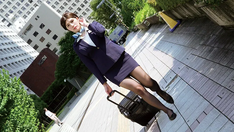 REAL-960 A masochistic flight attendant with a desire to be playd. A close-up training documentary that unleas — Tsukuba Mei, 津久葉メイ, screenshot 1