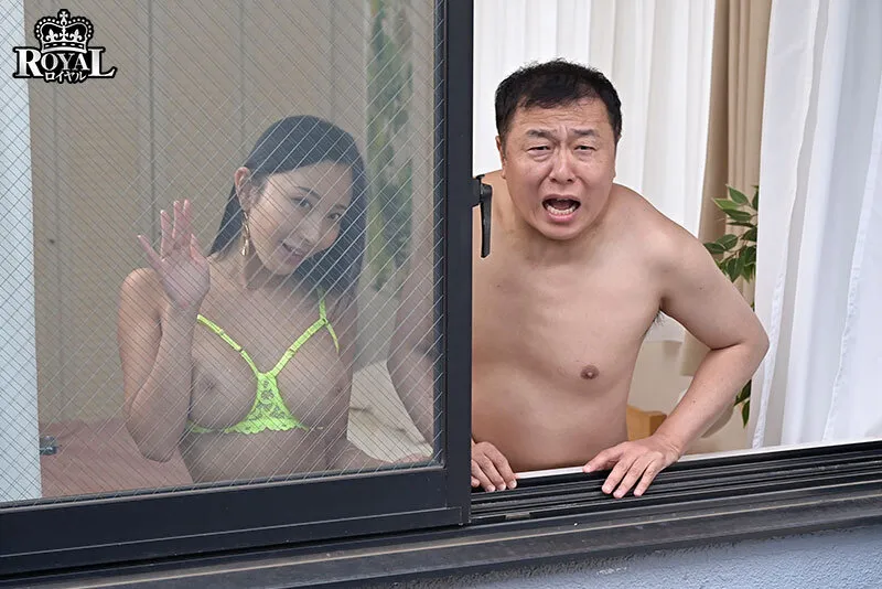 ROYD-304 I accidentally saw a pervert in the room across the hall. We're virgins, but suddenly this sleazy, vu — Mina Kitano, screenshot 1