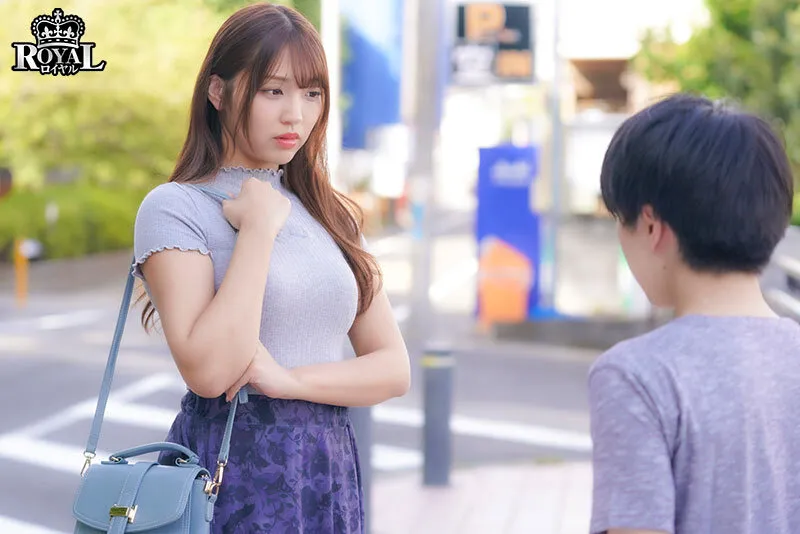 ROYD-313 Himari Kinoshita: I'm unknowingly being seduced by my female friend who has a boyfriend and comes to — Himari Kinoshita, screenshot 5