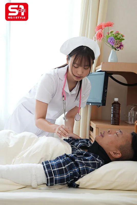 SNOS-096 Miyu Kohinata, the incredibly patient-friendly titty nurse, will pamper you with her soft, bouncy, an — Miyu Kiyohara, screenshot 1
