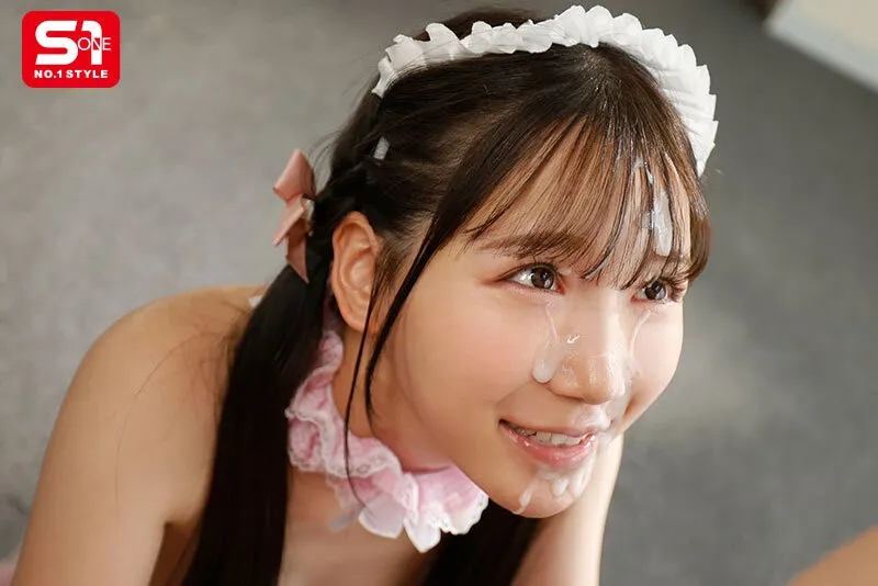 SONE-671 俺専属の超可愛いメイドは大量顔射がいっちばん喜ぶので、顔面ぶっかけSEXでたっぷり可愛がってやる! 三田真鈴 — 三田真鈴, スクリーンショット 3
