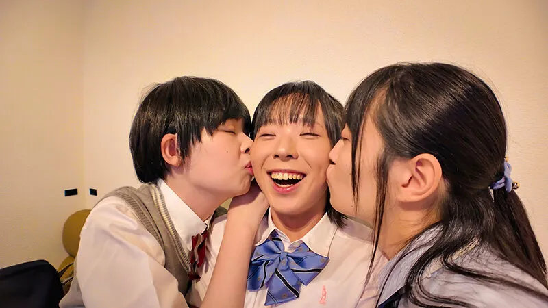 TANP-047 Tanpopo☆Presents! I Like It Raw After All: Three Cute Straight Girls Having Lesbian Anal Sex and Orgy, screenshot 1